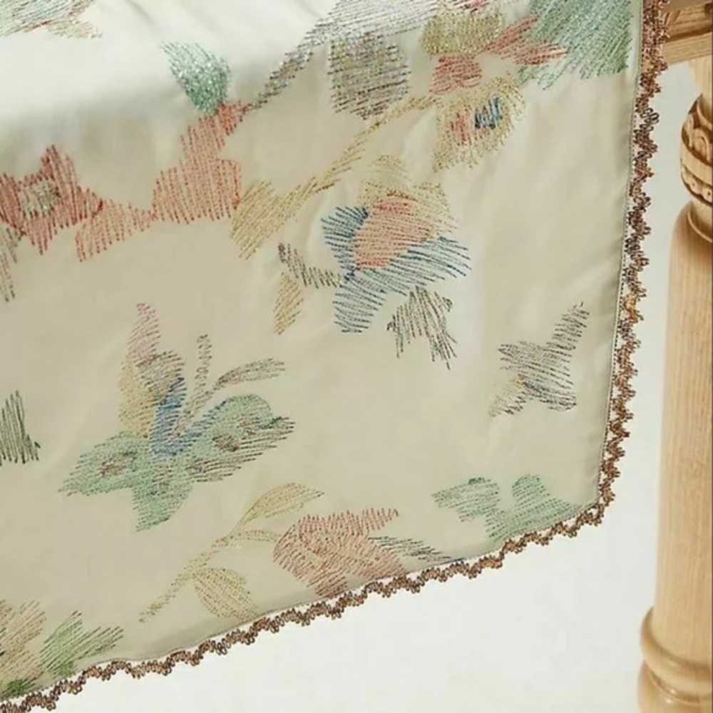ANTHROPOLOGIE Gilded Gala Table Runner